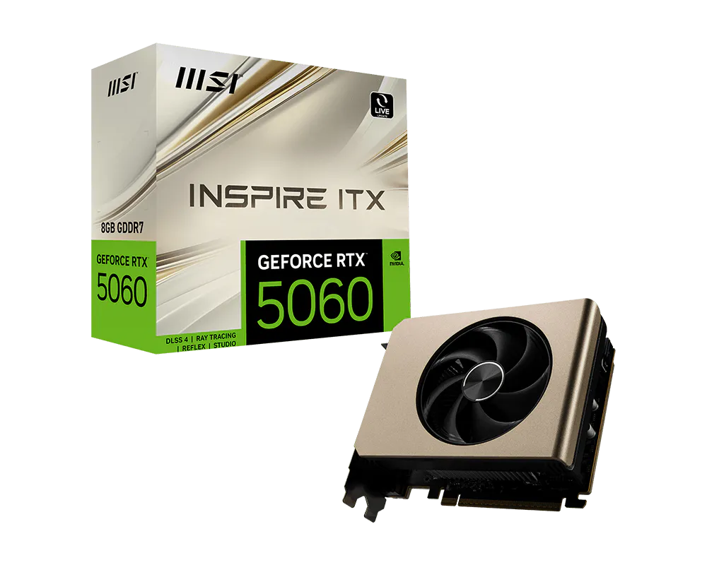 MSI GeForce RTX 5060 8G INSPIRE ITX